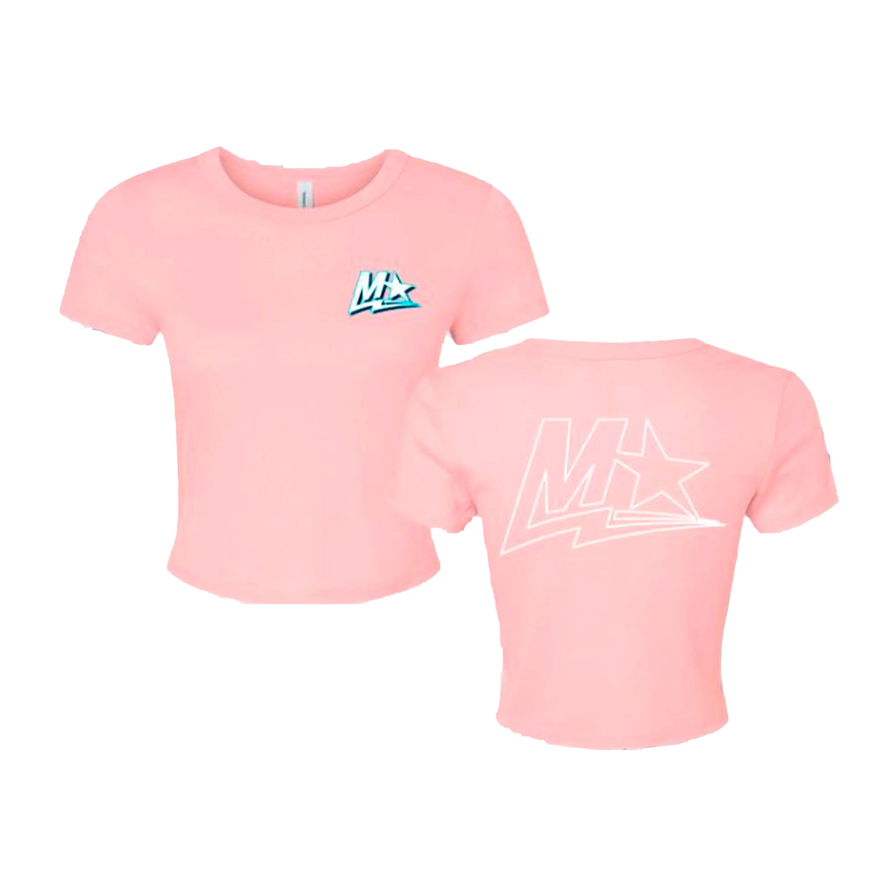 Mets Womens Fitted Crop Top
