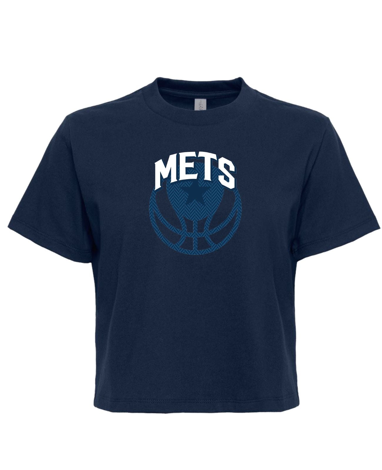 2026 Women’s Cropped Tee Navy